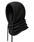 Meloura Black Knit Balaclava